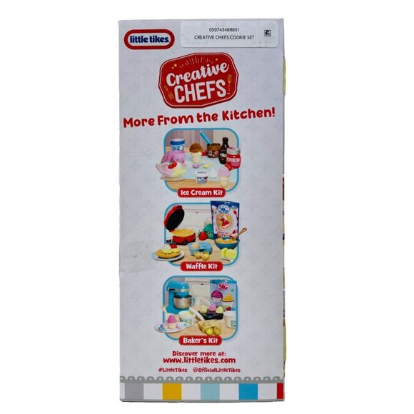 Little Tikes Creative Chefs COOKIE Kit 11 Realistic Cooking Accessories 2024 - Picture 4 of 9